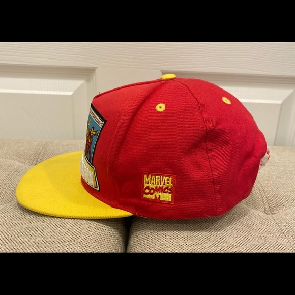 Marvel Comics The Incredible Ironman Snap Back Hat - Picture 3 of 8